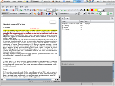 PDF Edit no Linux